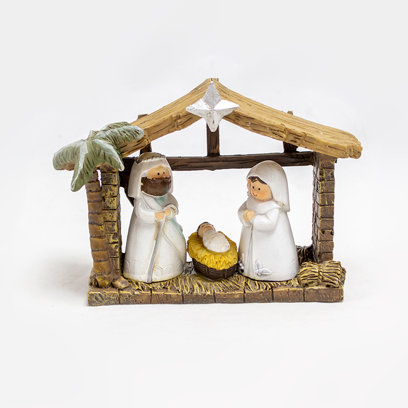 Presépio 3 Peças 13cm Ceramica (A)